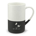 Speckled Ceramic Get Well Soon Mug — 13oz Engraved Two-Tone Coffee Cup