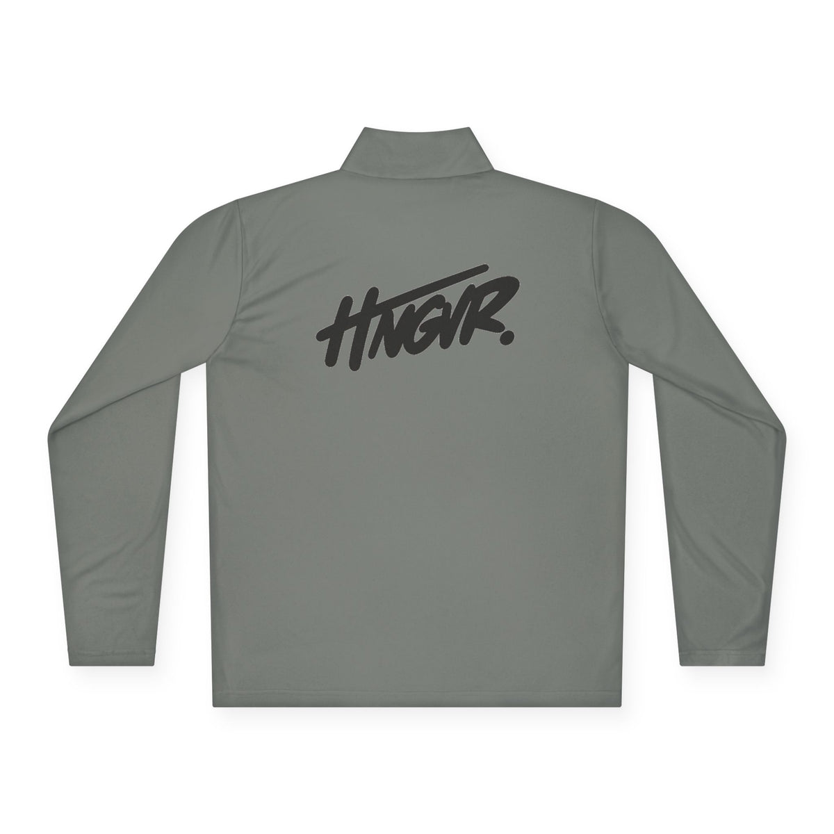 Quarter-Zip Pullover — Minimalist Script Logo Pullover