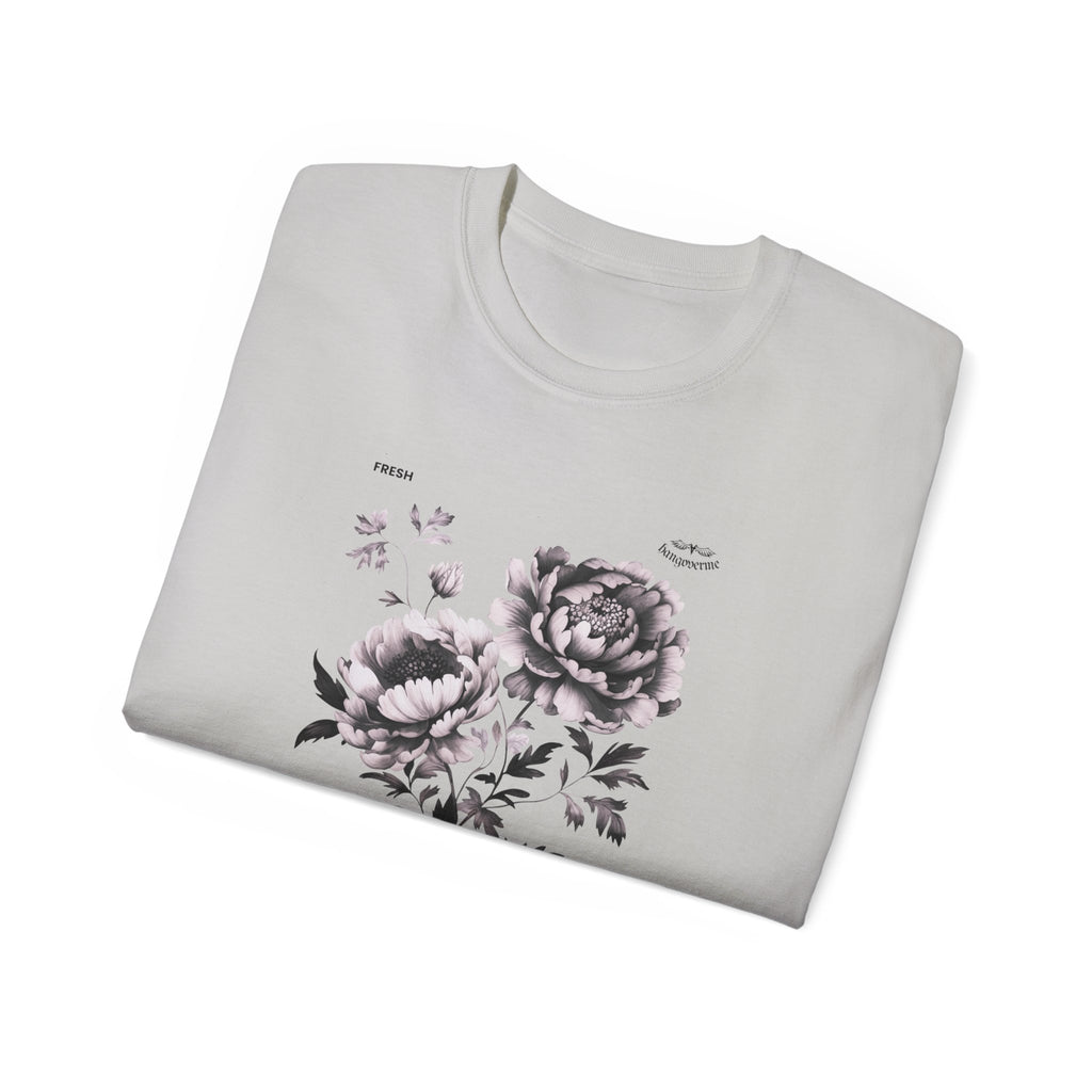 Bloom Floral Tee — Vintage Peony Graphic T-Shirt