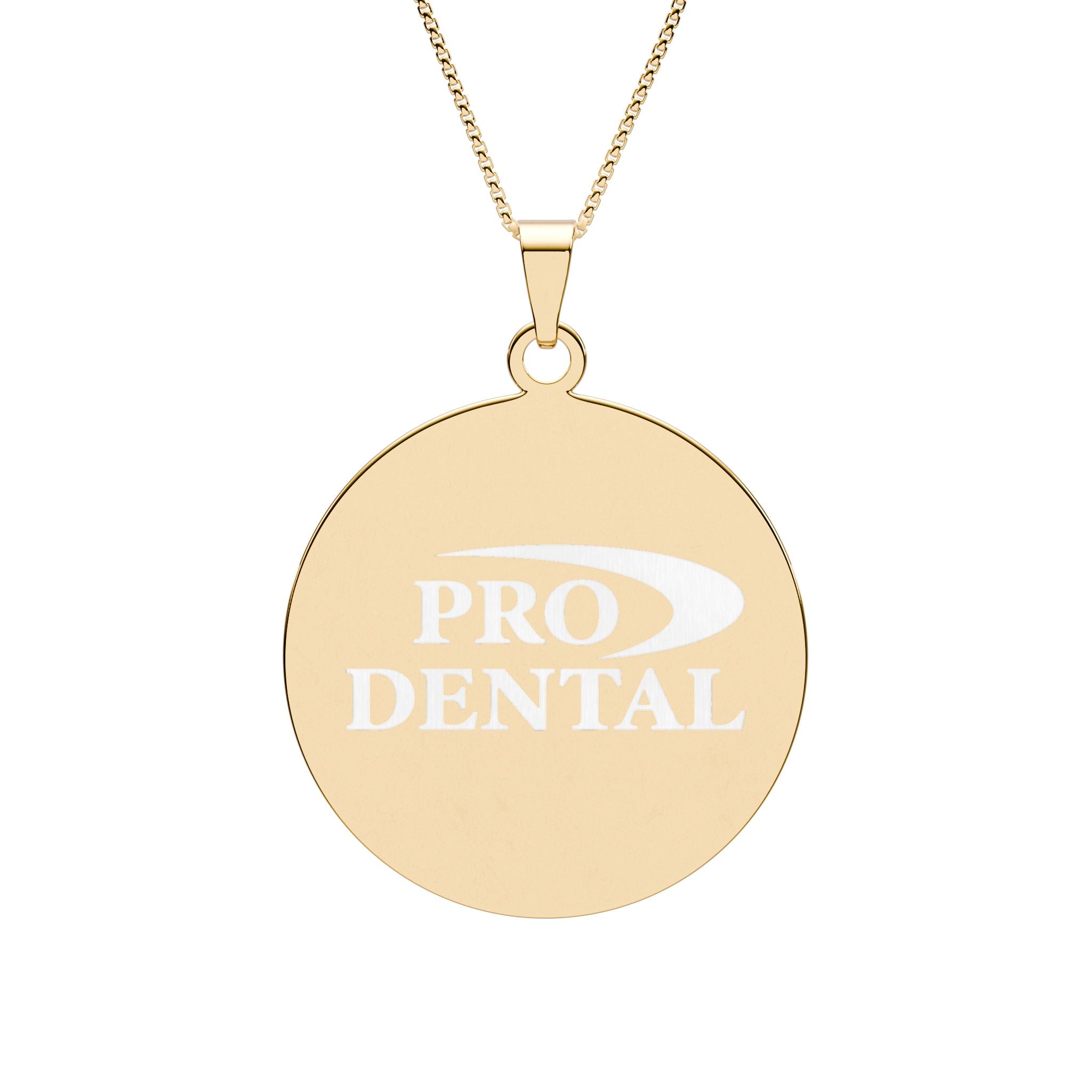 Round Pendant Necklace — Pro dental x Hangoverme