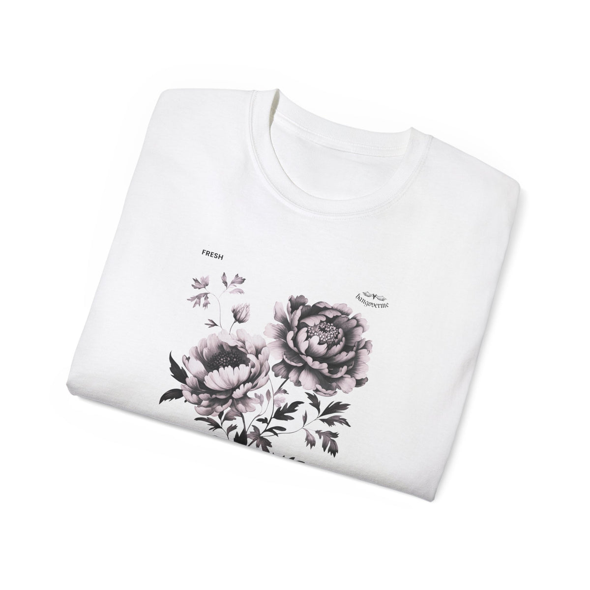 Bloom Floral Tee — Vintage Peony Graphic T-Shirt