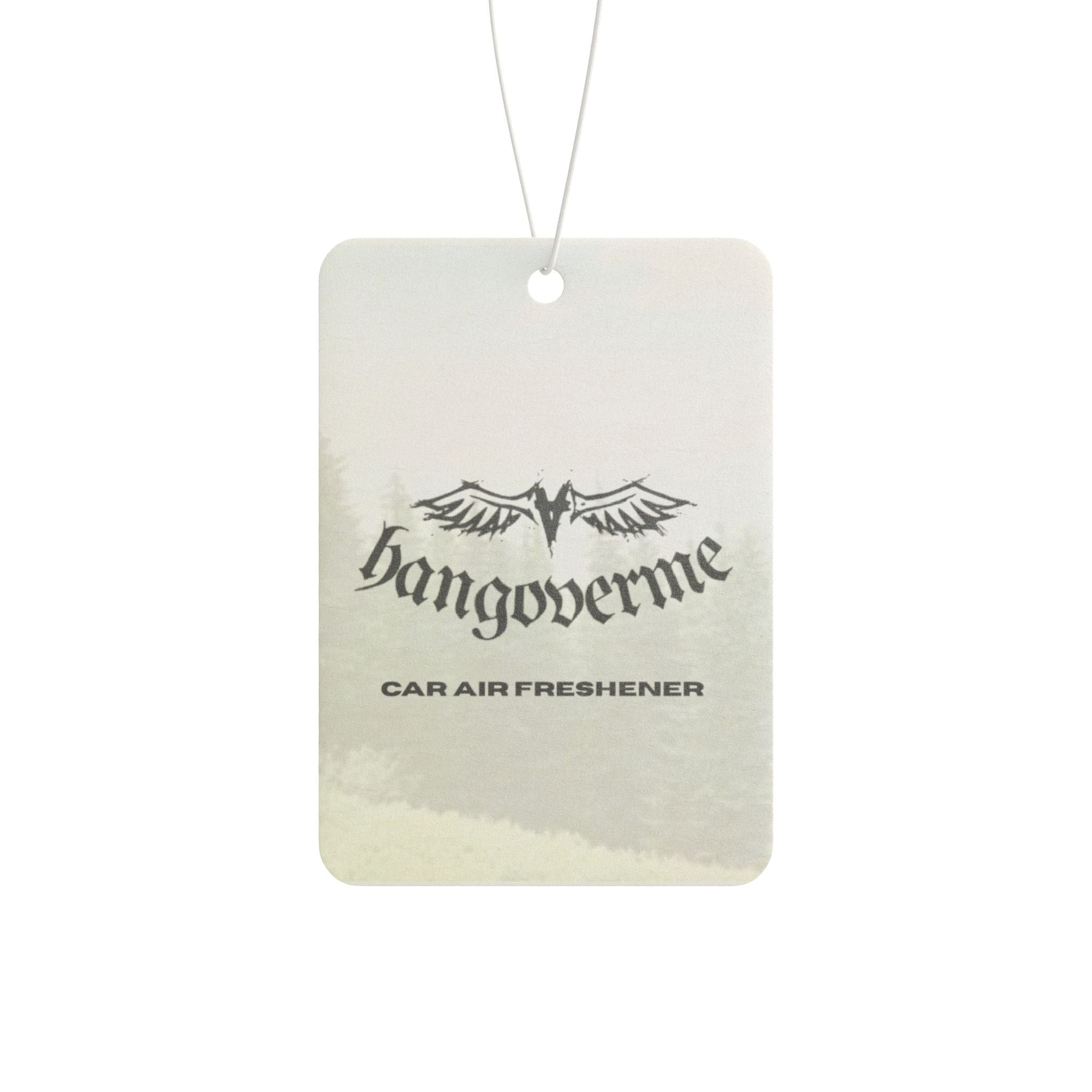 Hangoverme Car Air Freshener — Logo Scented Ornament