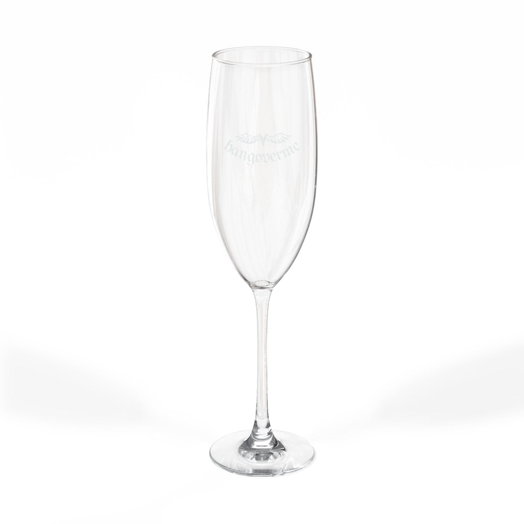 Engraved 8oz Champagne Flute — Wedding & Celebration Glass