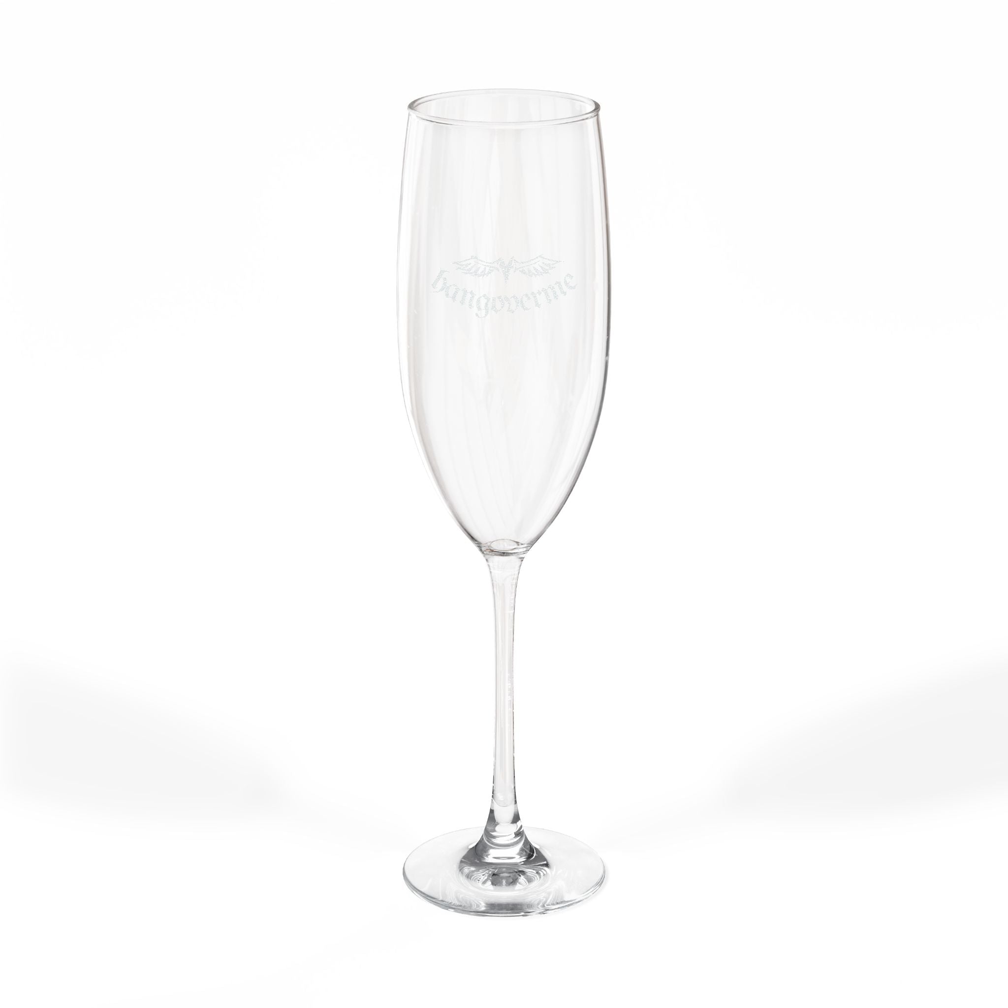 Engraved 8oz Champagne Flute — Wedding & Celebration Glass