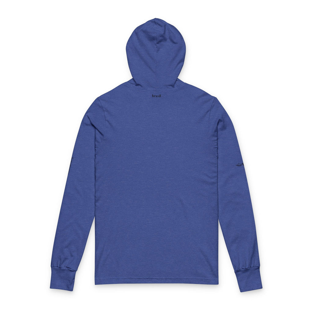 Brazil Crest Hooded Long Sleeve Tee