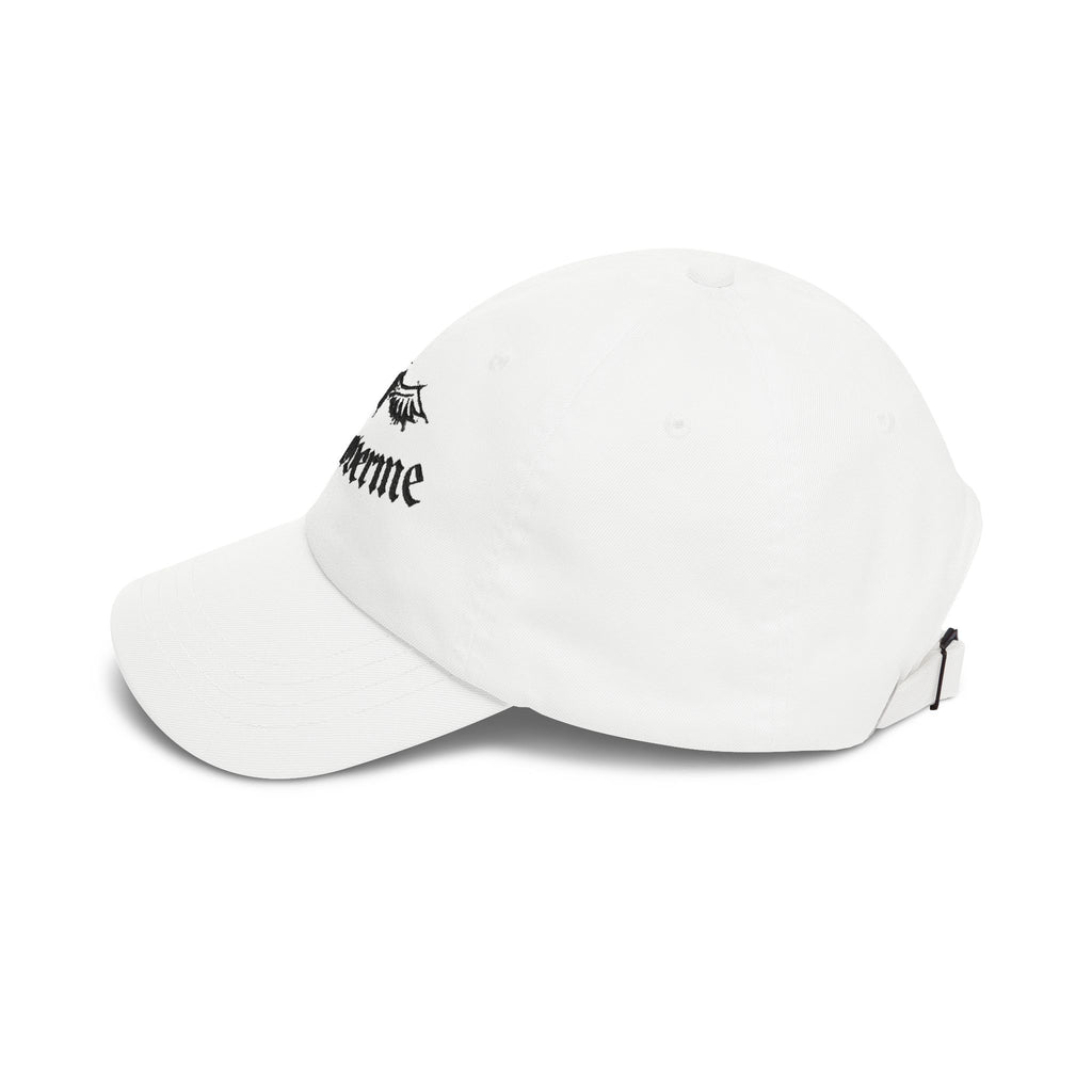 Hangover Me Embroidered Dad Cap – White Casual Baseball Hat