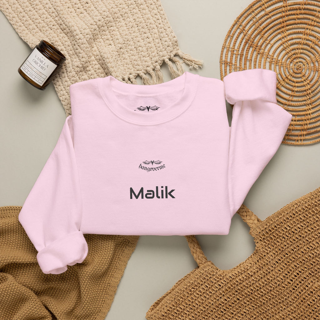 Malik Minimalist Crewneck Sweatshirt
