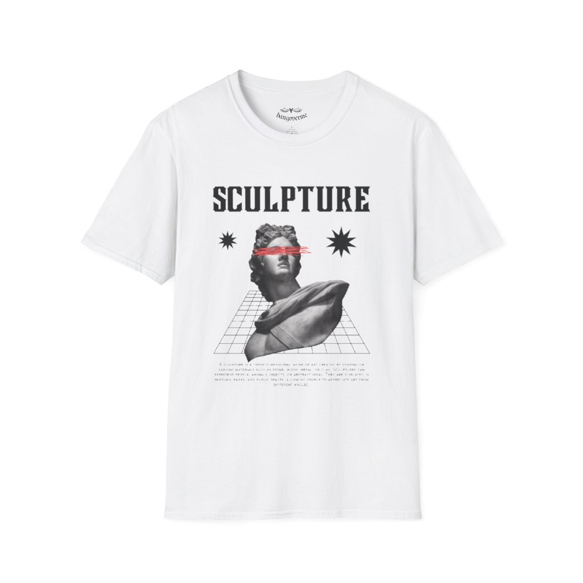 Sculpture Graphic T-Shirt - Hangoverme