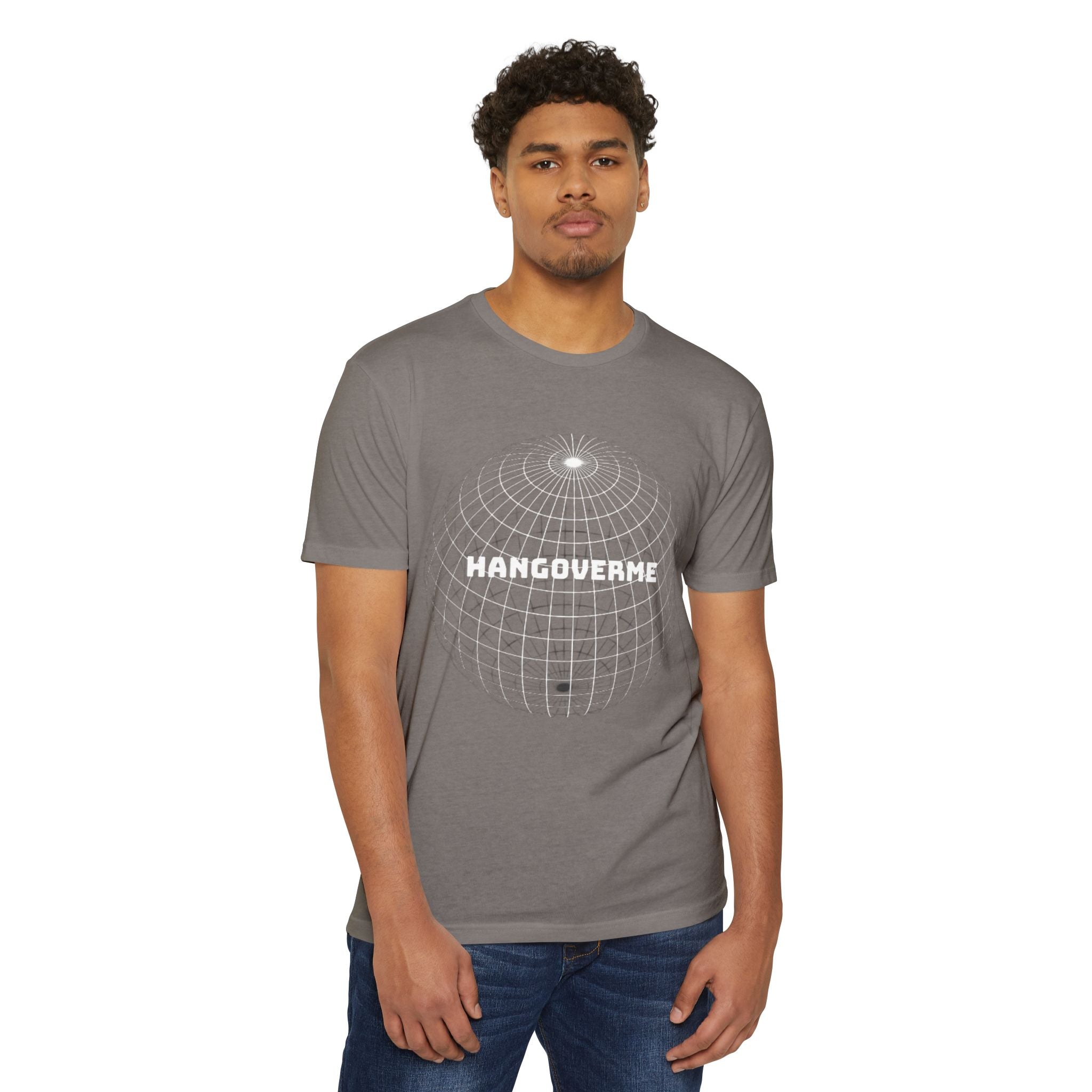 Hangoverme Graphic T-Shirt — Vintage Disco Globe Design