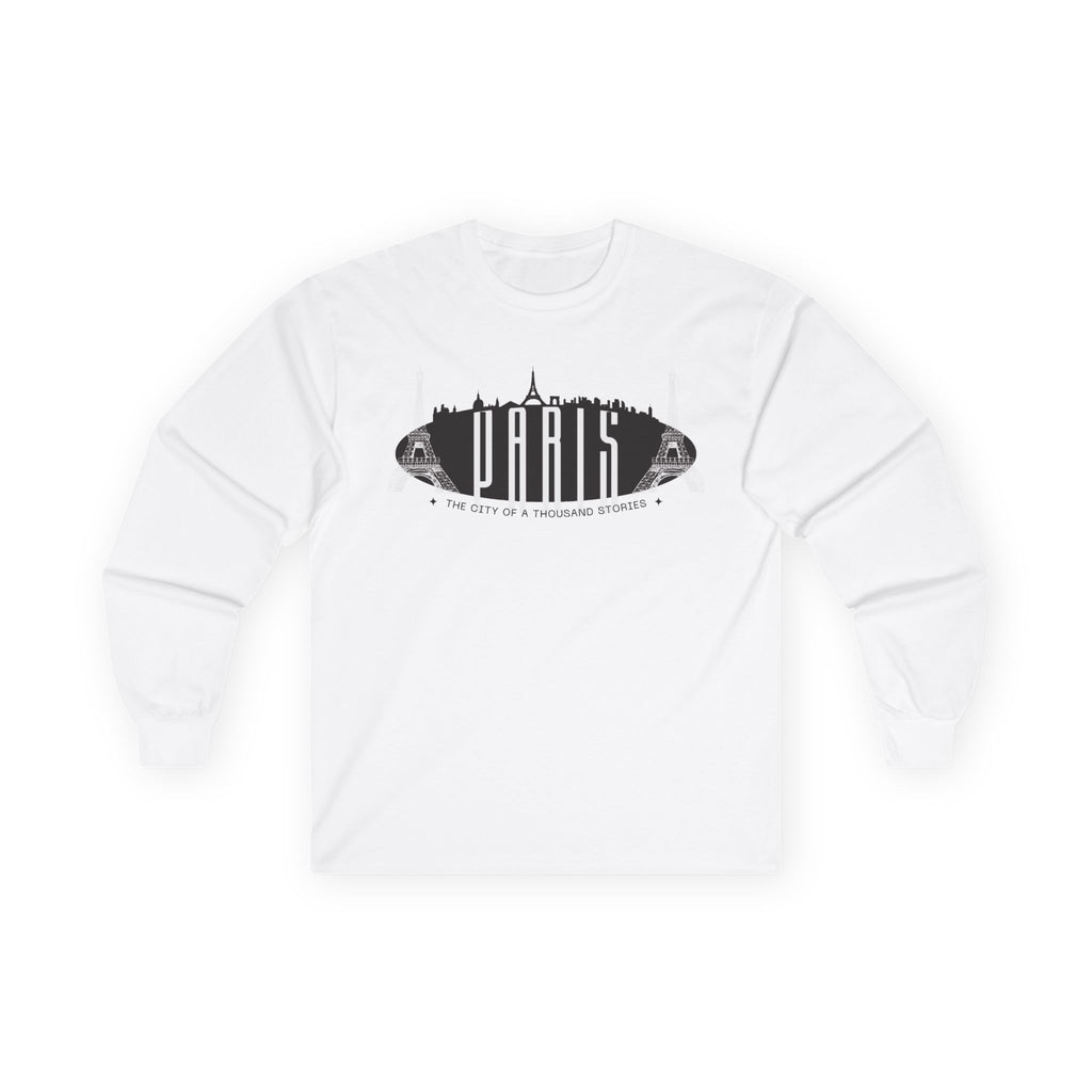 Paris Long Sleeve T-Shirt — "The City of a Thousand Stories"