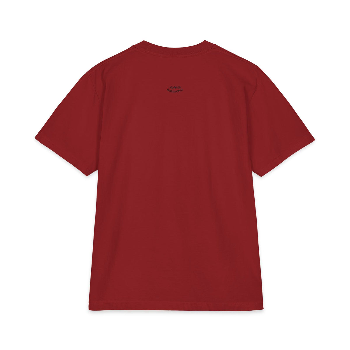Graphic Lip Print T‑Shirt — Monochrome Kiss & Bite Art Tee