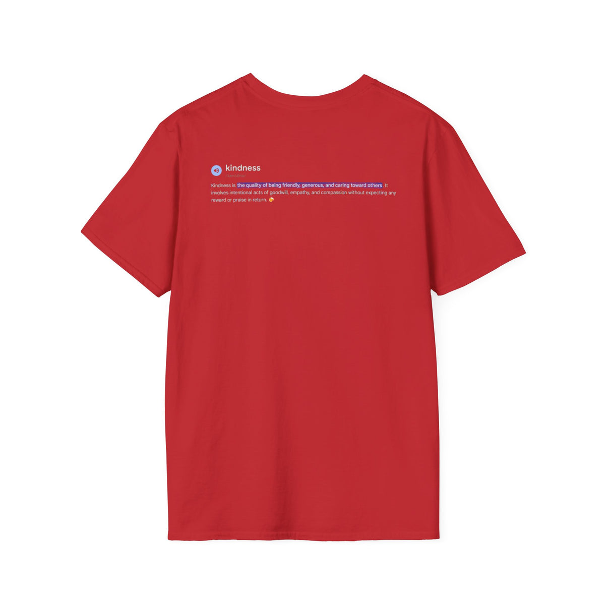 Kindness Matters T-Shirt — Minimal Heart Social Good Tee