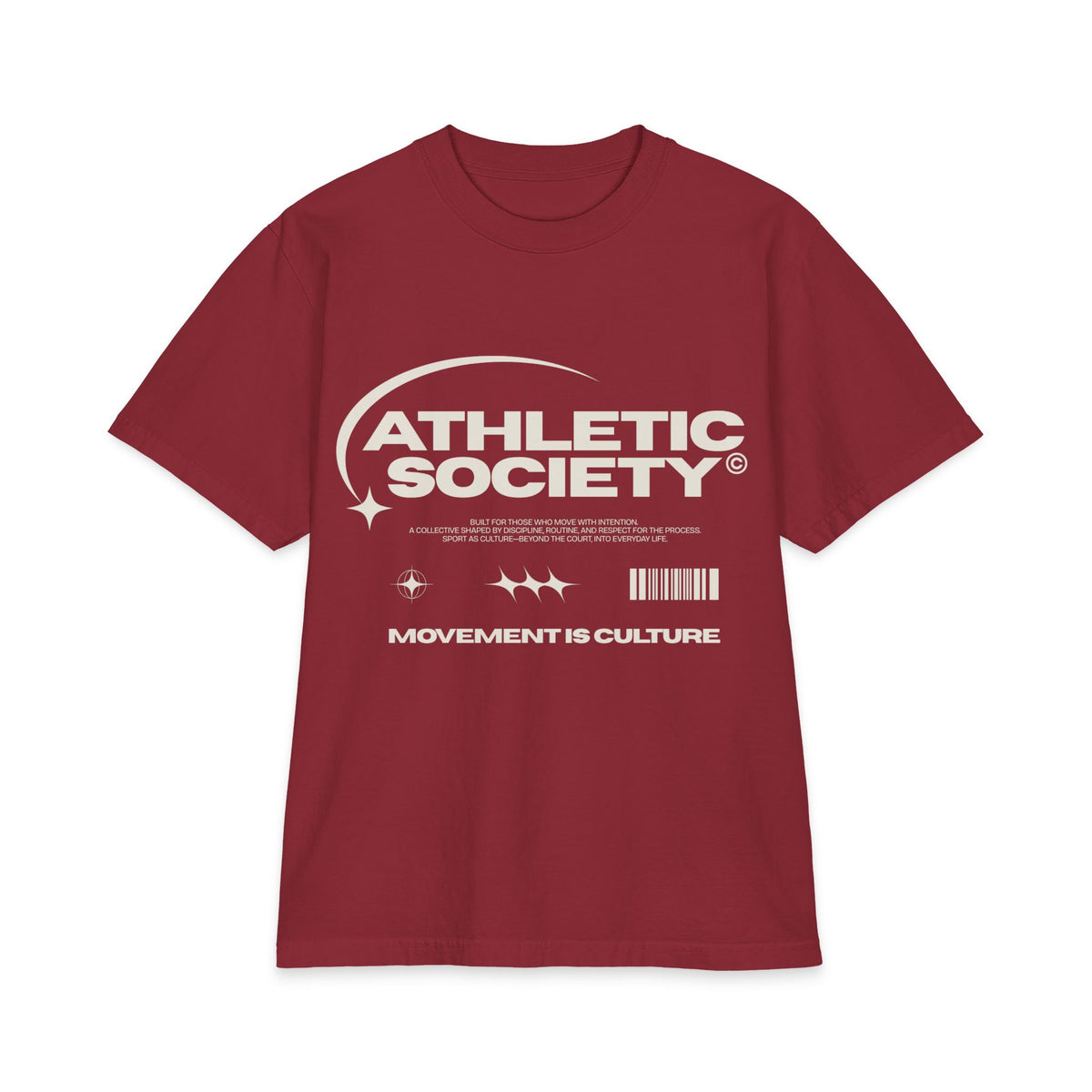 Athletic Society 'Movement Is Culture' Graphic Tee