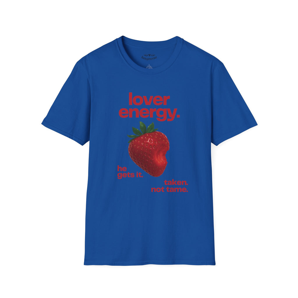 Lover Energy T‑Shirt — Strawberry