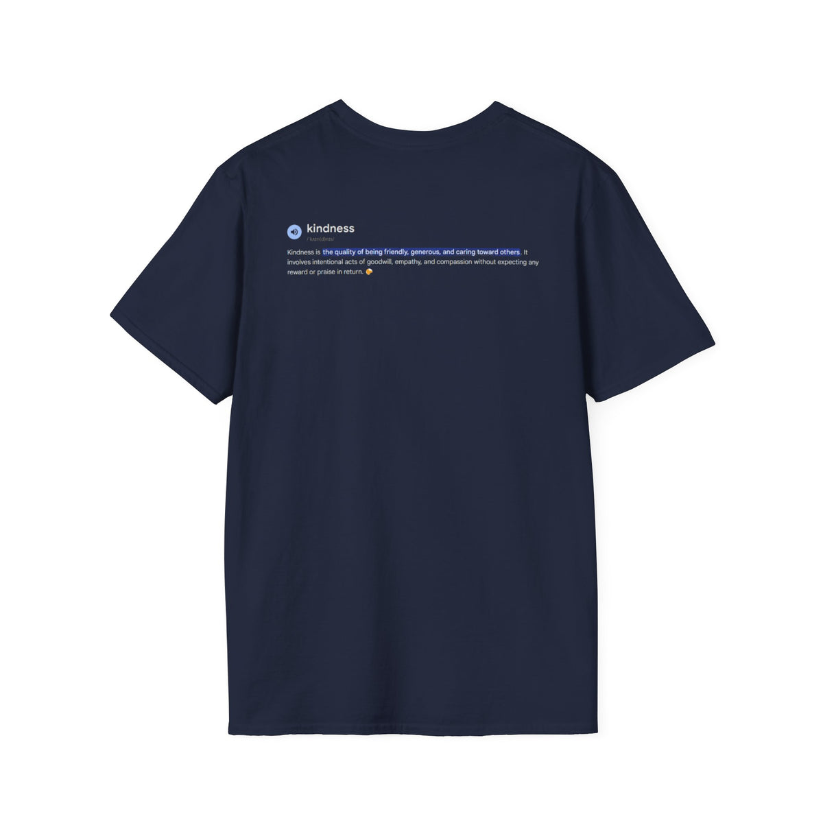 Kindness Matters T-Shirt — Minimal Heart Social Good Tee