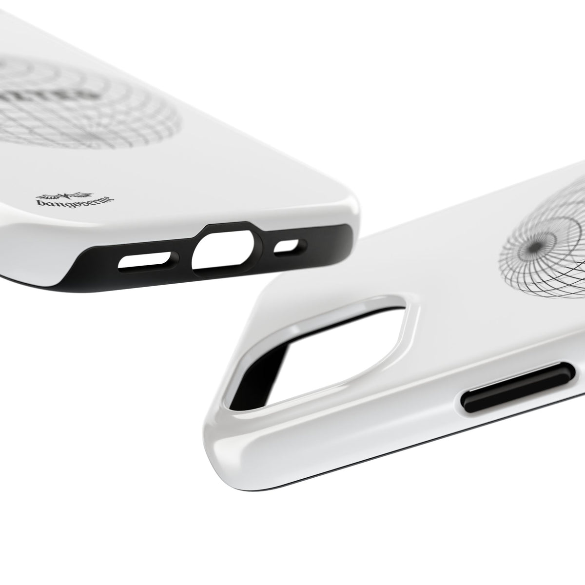 Phone Case — Minimal 'LIMITED' Wireframe Globe Protective Cover