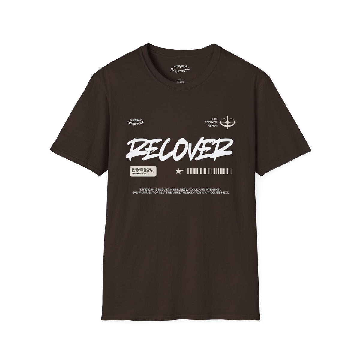 Recover Graphic T-Shirt — Bold Streetwear Healing Tee