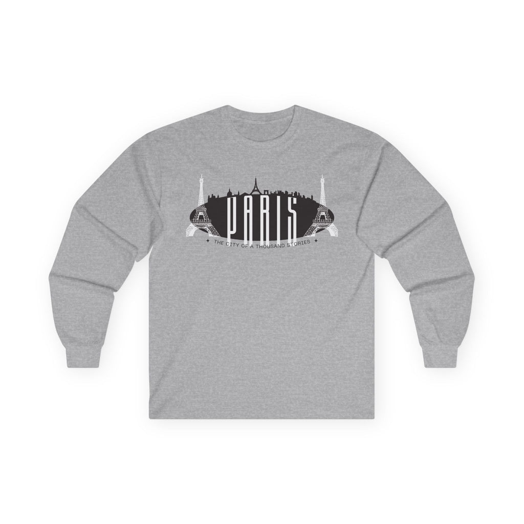 Paris Long Sleeve T-Shirt — "The City of a Thousand Stories"