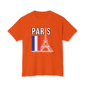 Paris Eiffel Tower T‑Shirt – French Flag Travel Souvenir
