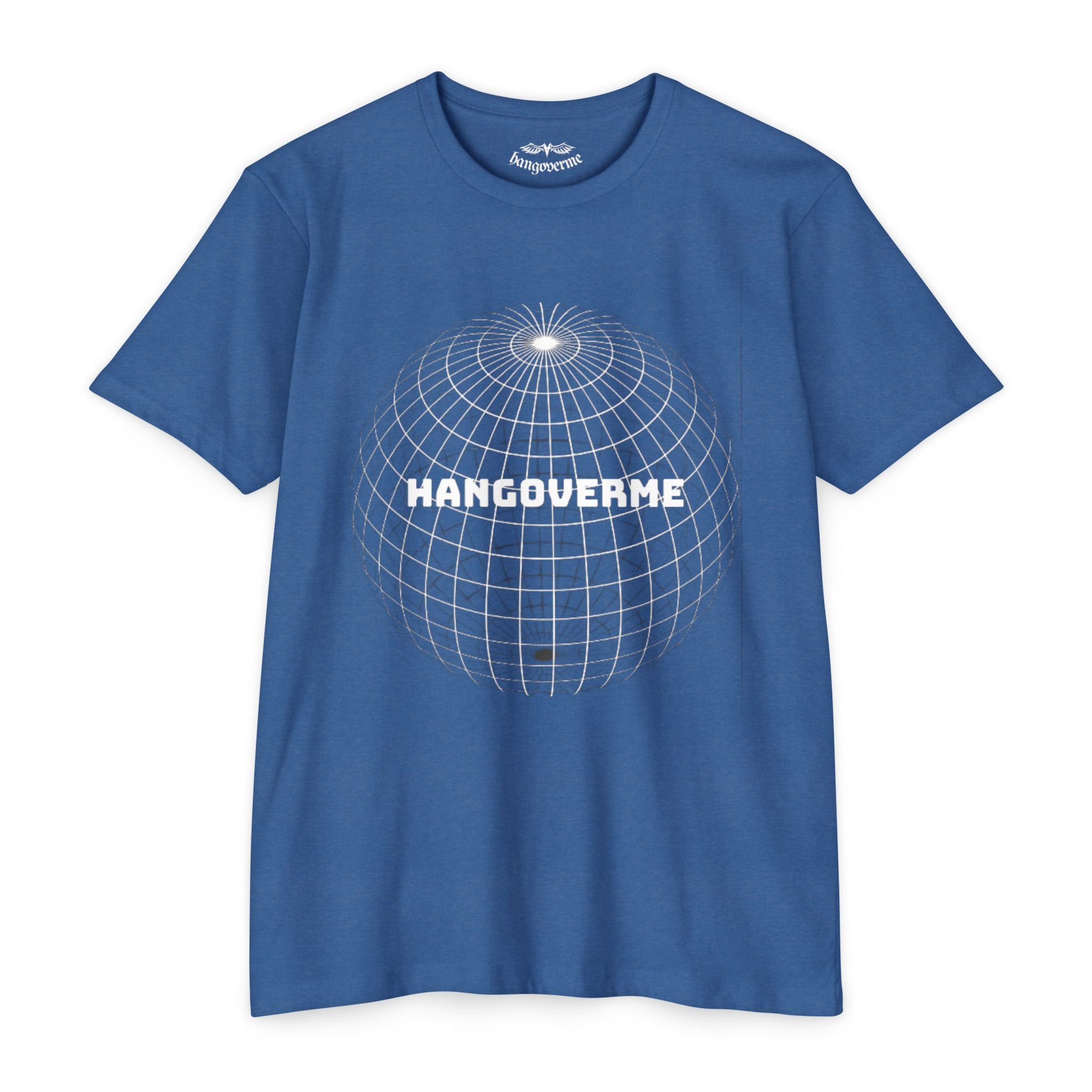 Hangoverme Graphic T-Shirt — Vintage Disco Globe Design