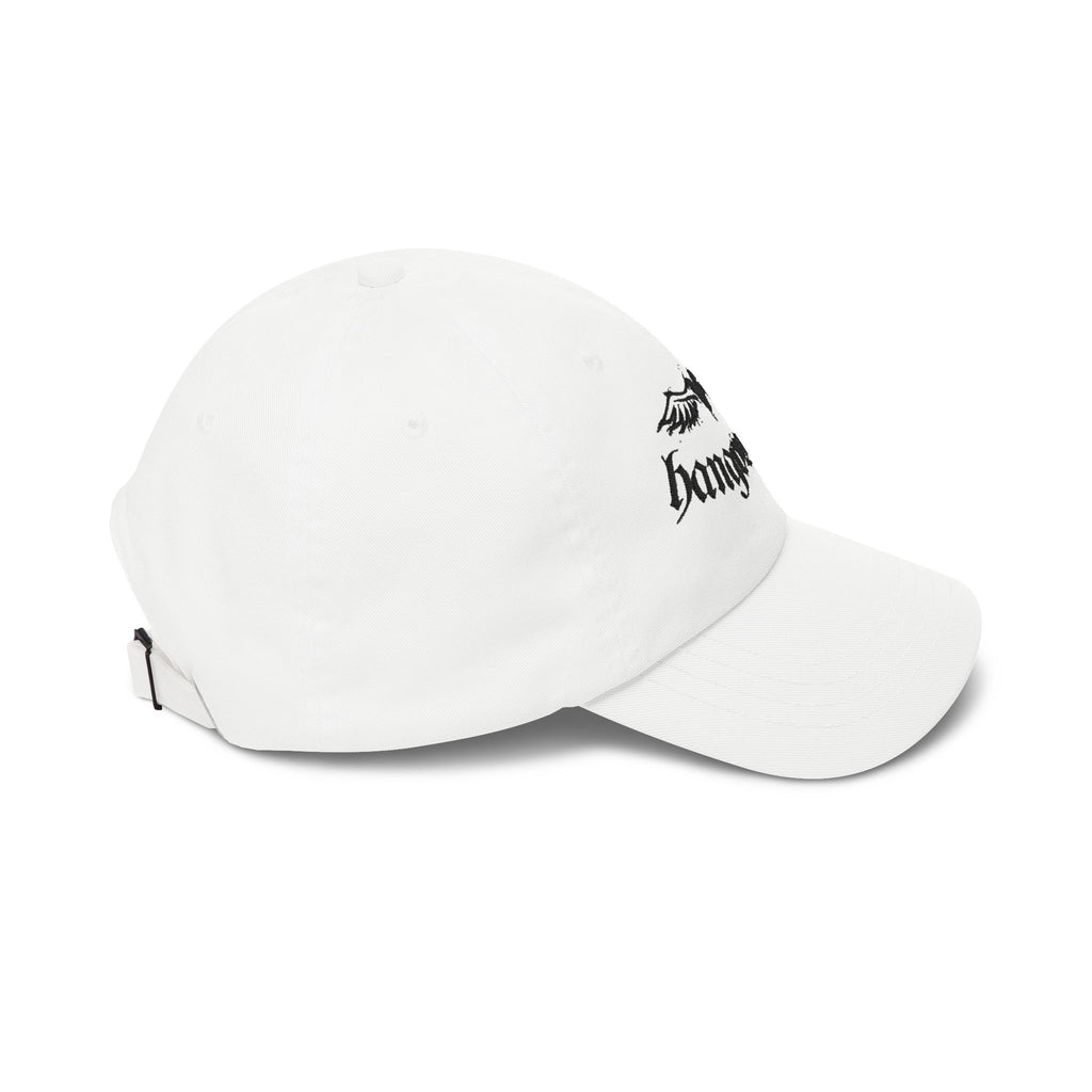 Hangover Me Embroidered Dad Cap – White Casual Baseball Hat