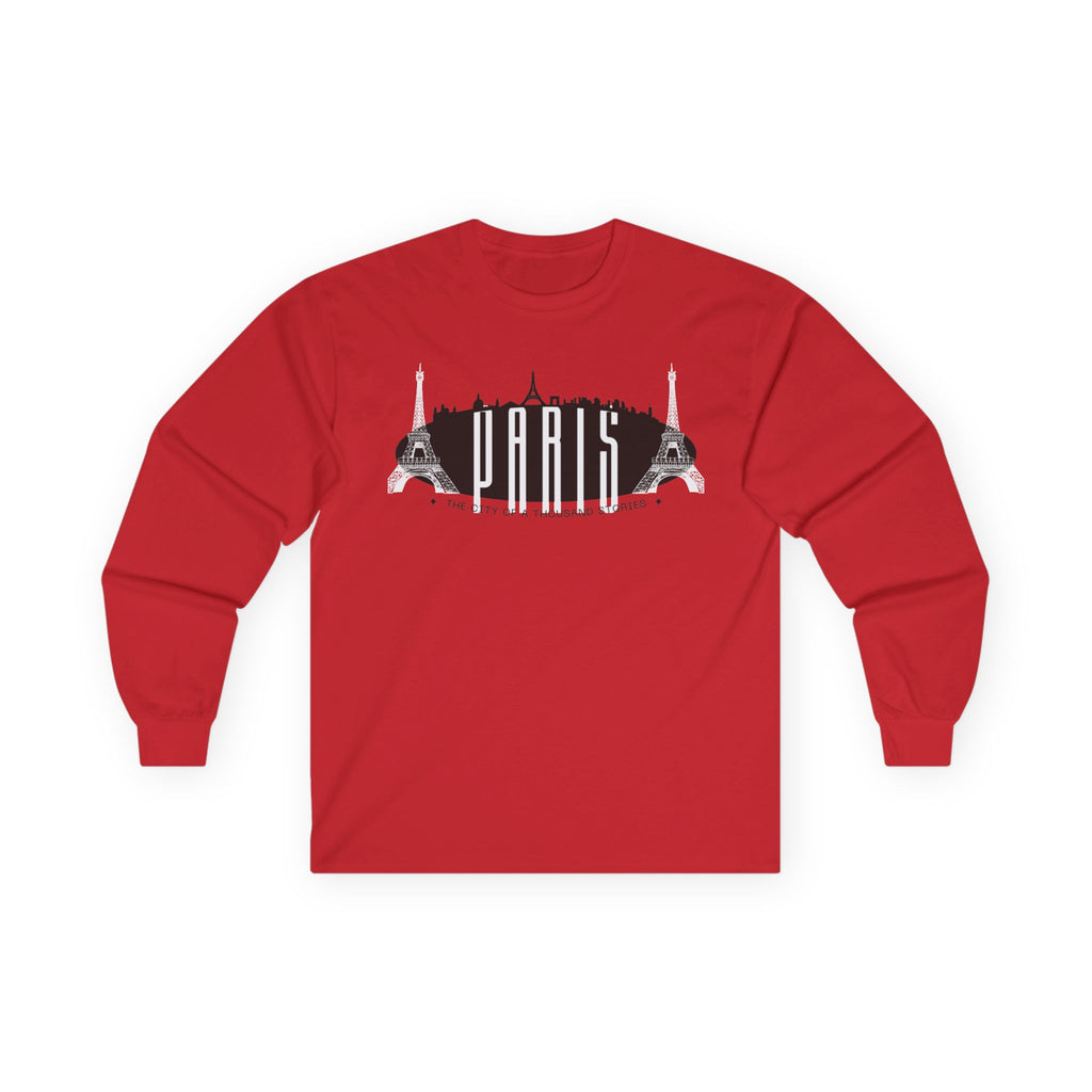 Paris Long Sleeve T-Shirt — "The City of a Thousand Stories"