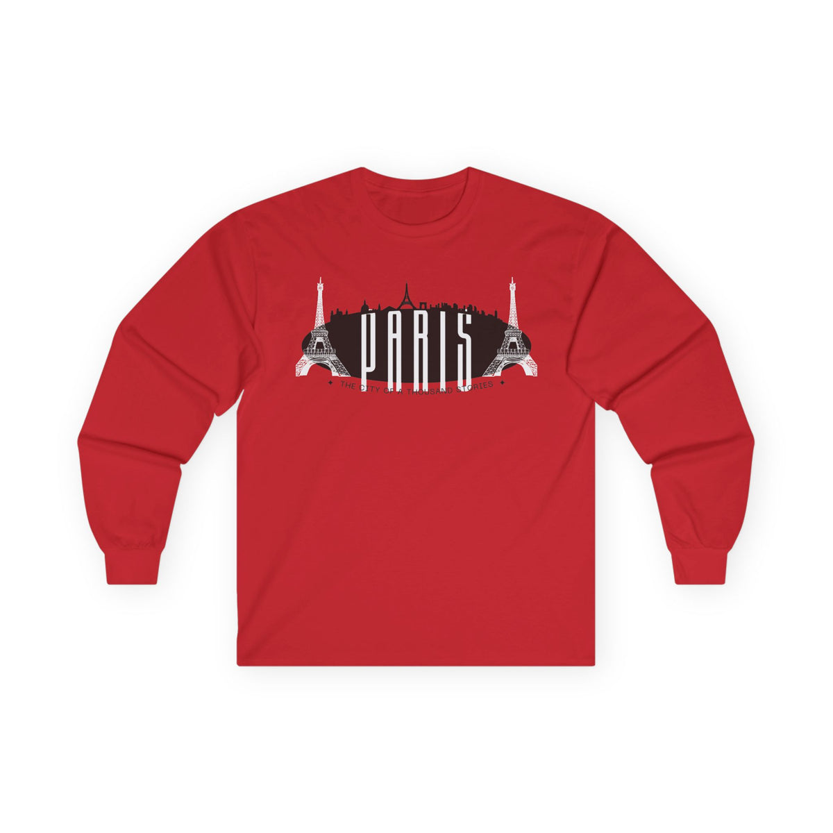 Paris Long Sleeve T-Shirt — "The City of a Thousand Stories"