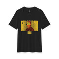 Cristiano Retro Portrait T-Shirt — Vintage Football Fan Tee