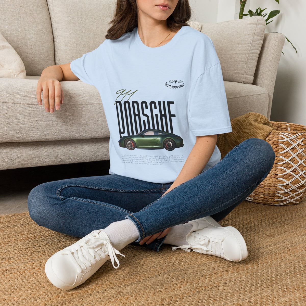 Porsche Retro Car Tee — Classic 911 Design
