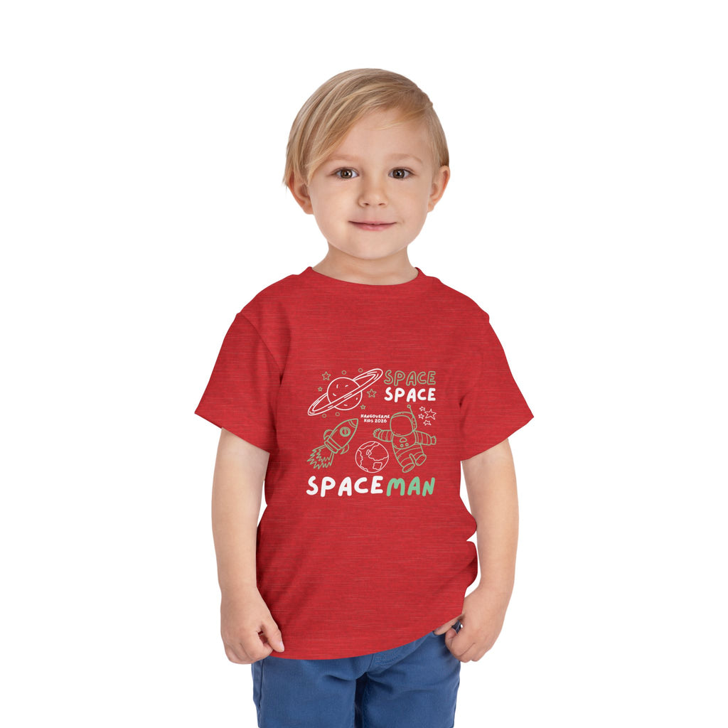Toddler Space Tee - "Spaceman" Astronaut Shirt for Kids