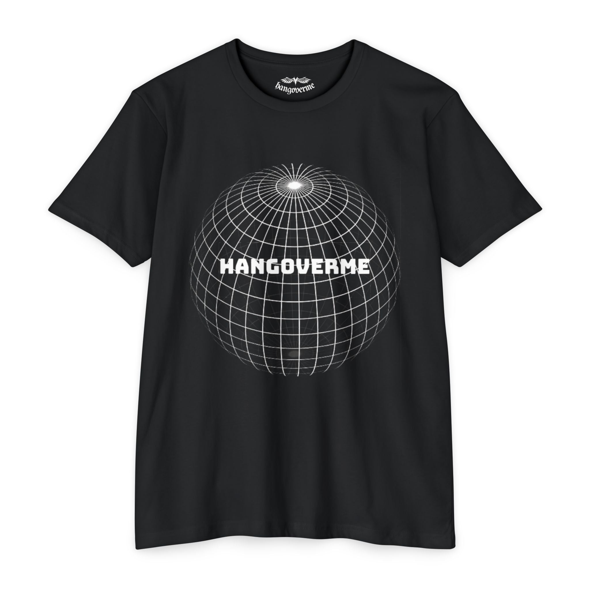 Hangoverme Graphic T-Shirt — Vintage Disco Globe Design
