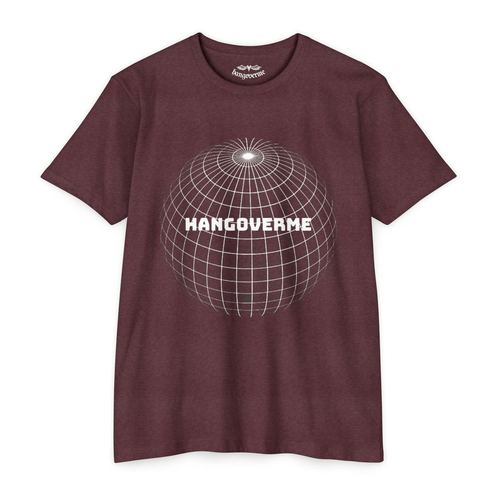 Hangoverme Graphic T-Shirt — Vintage Disco Globe Design