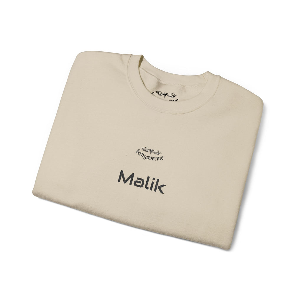 Malik Minimalist Crewneck Sweatshirt