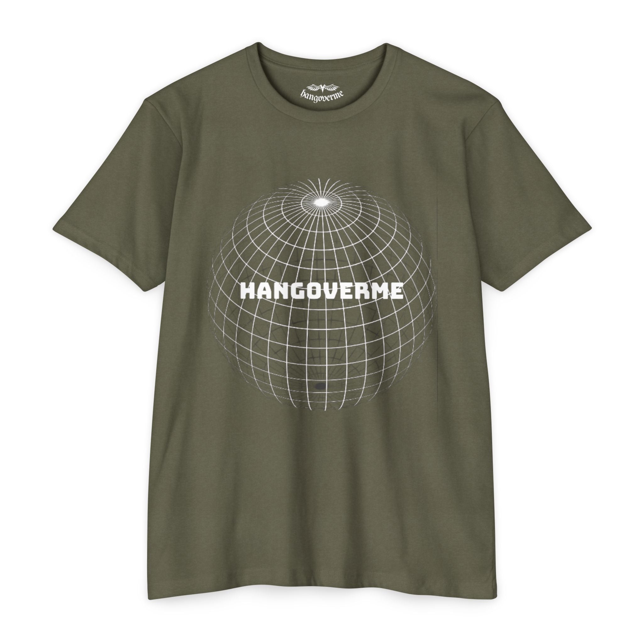 Hangoverme Graphic T-Shirt — Vintage Disco Globe Design