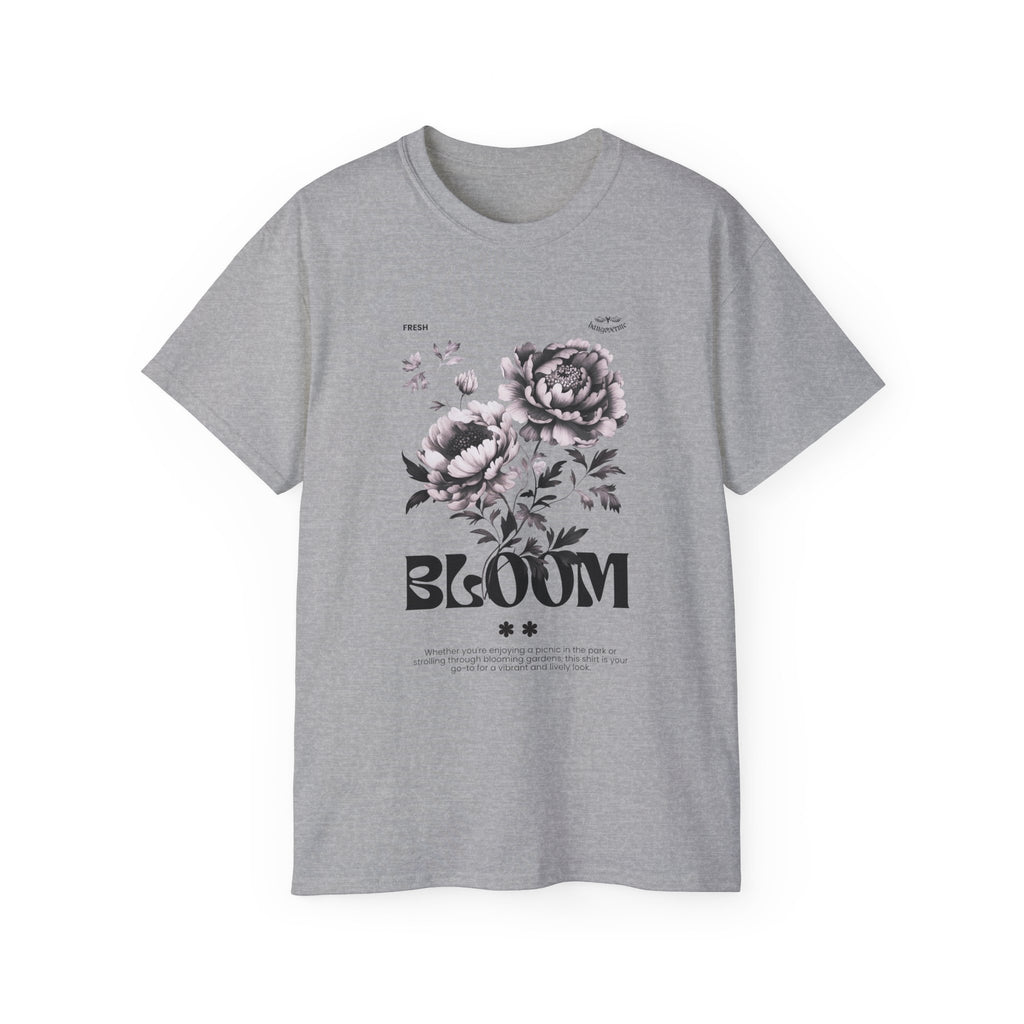 Bloom Floral Tee — Vintage Peony Graphic T-Shirt