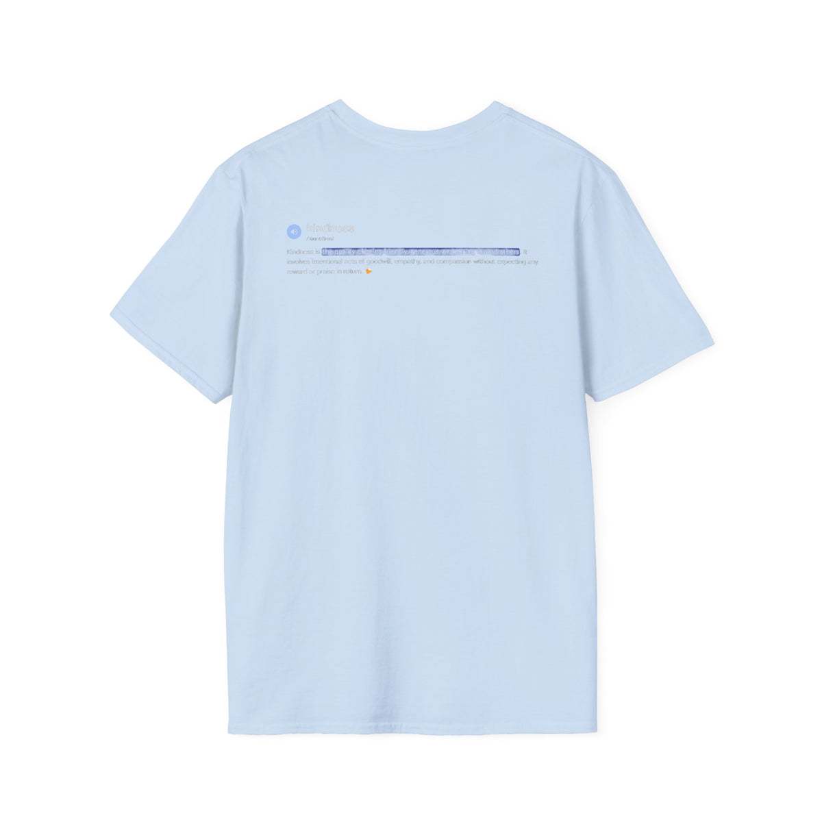 Kindness Matters T-Shirt — Minimal Heart Social Good Tee