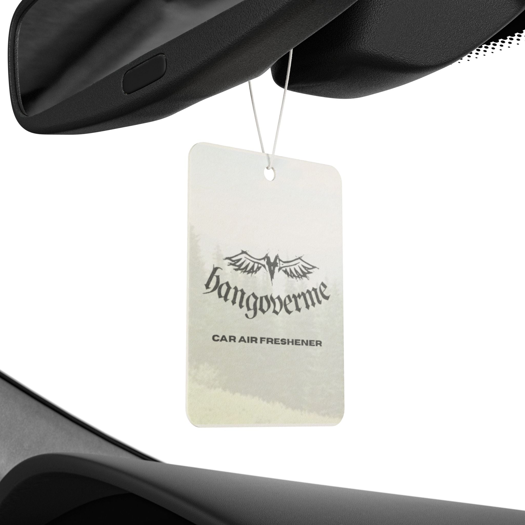 Hangoverme Car Air Freshener — Logo Scented Ornament