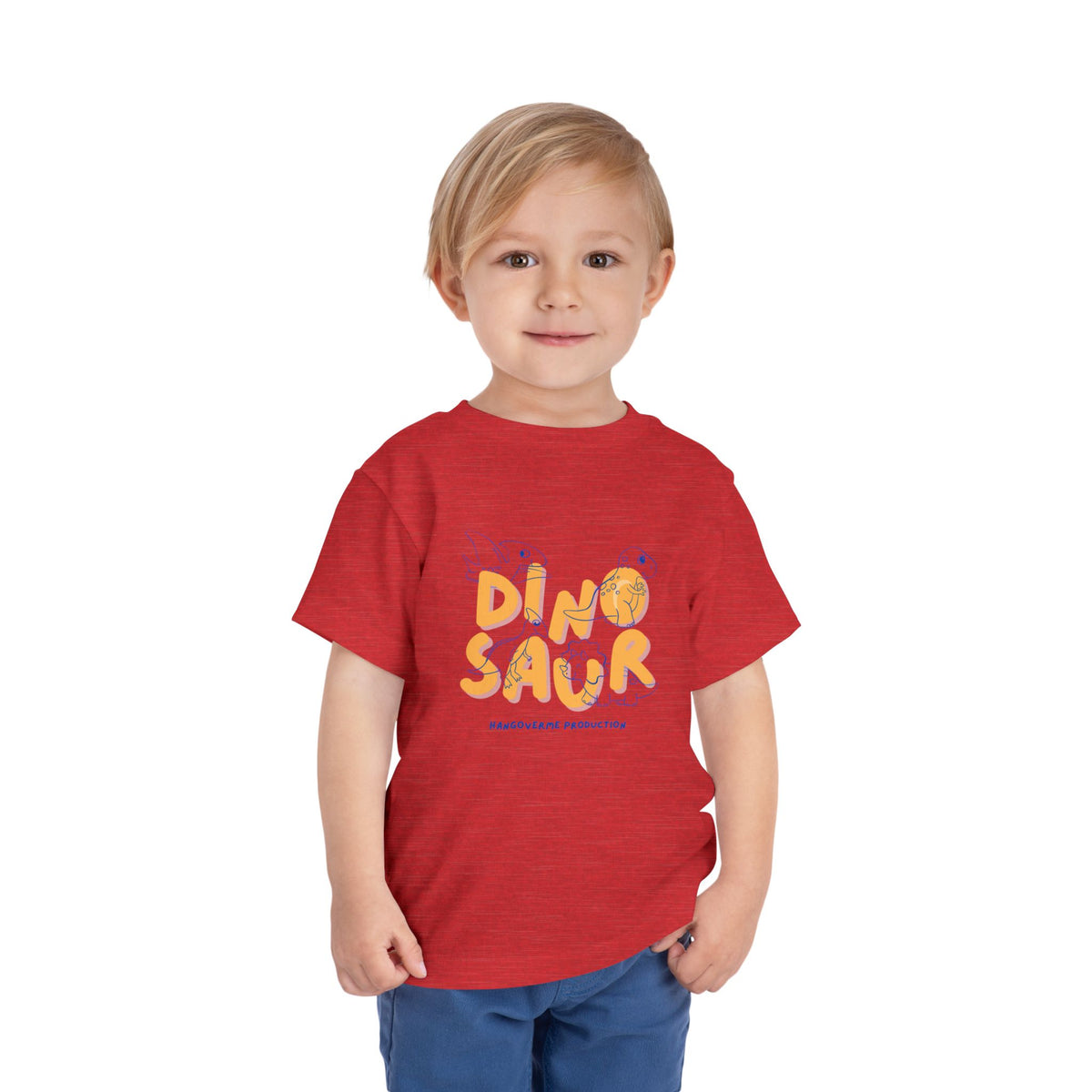 Toddler Tee - Playful 'Dinosaur' Shirt for Kids