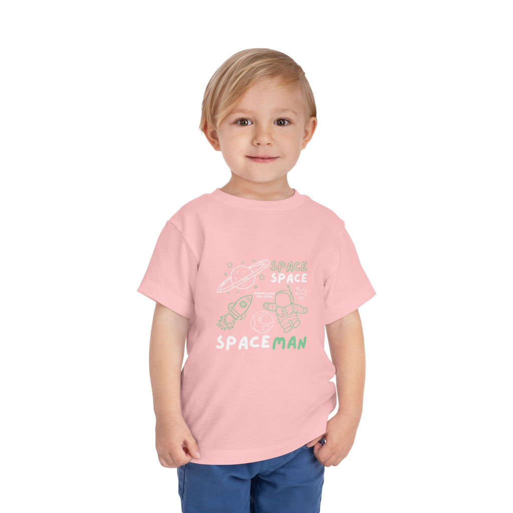 Toddler Space Tee - "Spaceman" Astronaut Shirt for Kids