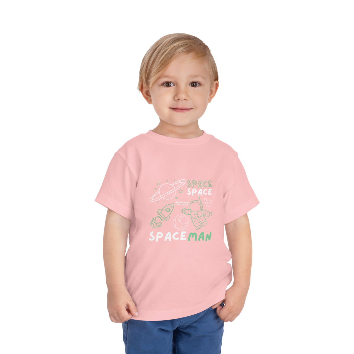 Toddler Space Tee - "Spaceman" Astronaut Shirt for Kids