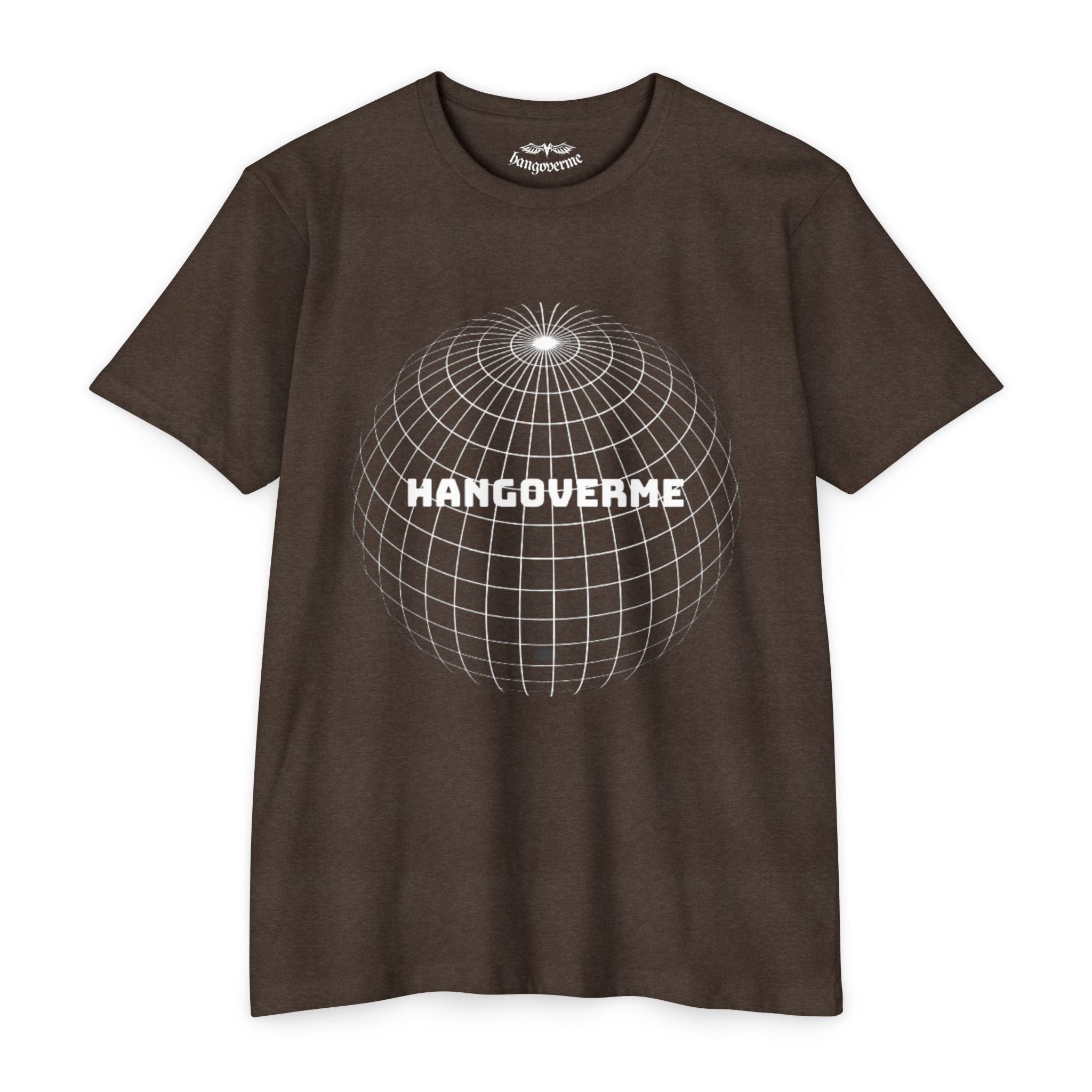 Hangoverme Graphic T-Shirt — Vintage Disco Globe Design