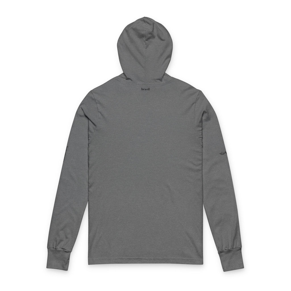 Brazil Crest Hooded Long Sleeve Tee
