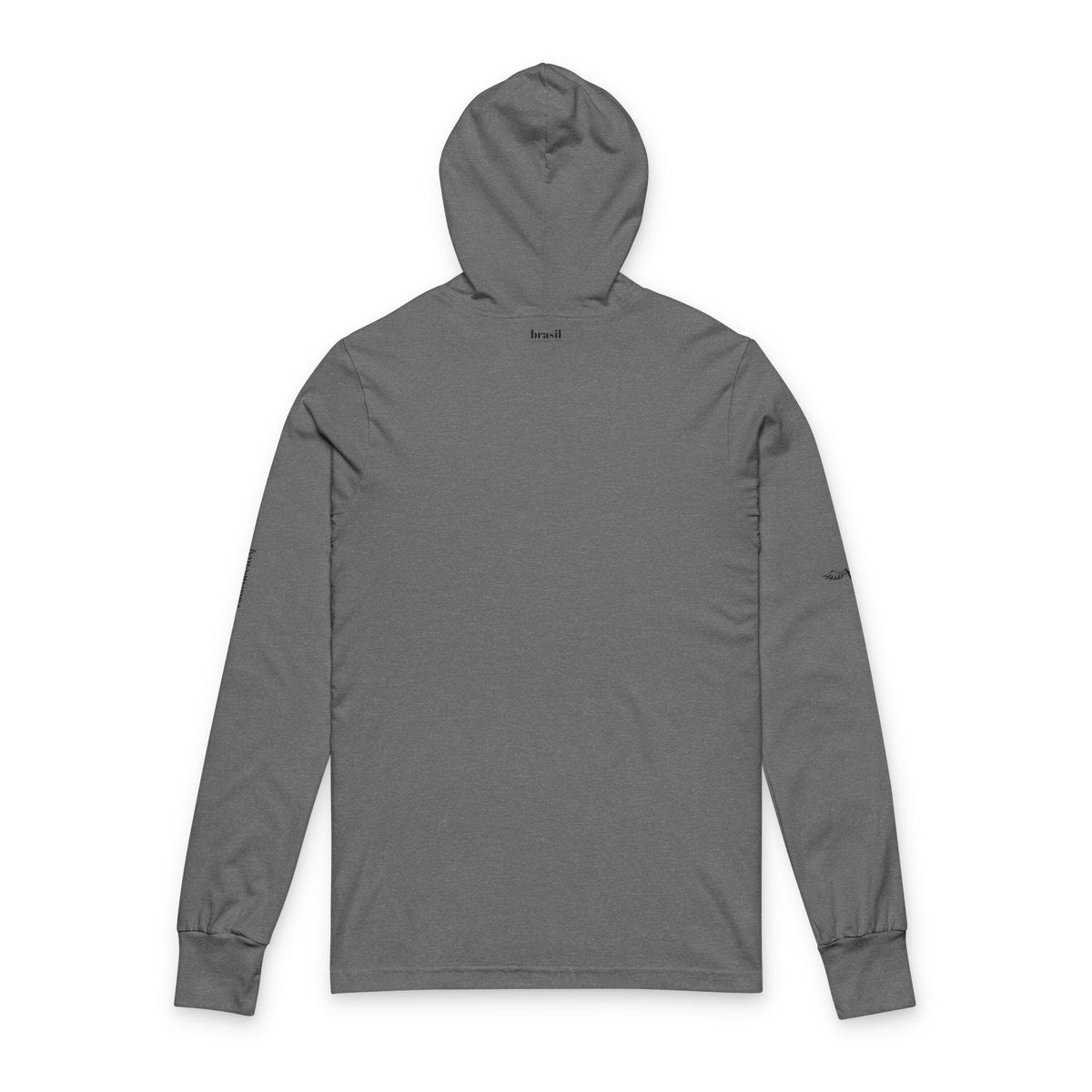 Brazil Crest Hooded Long Sleeve Tee