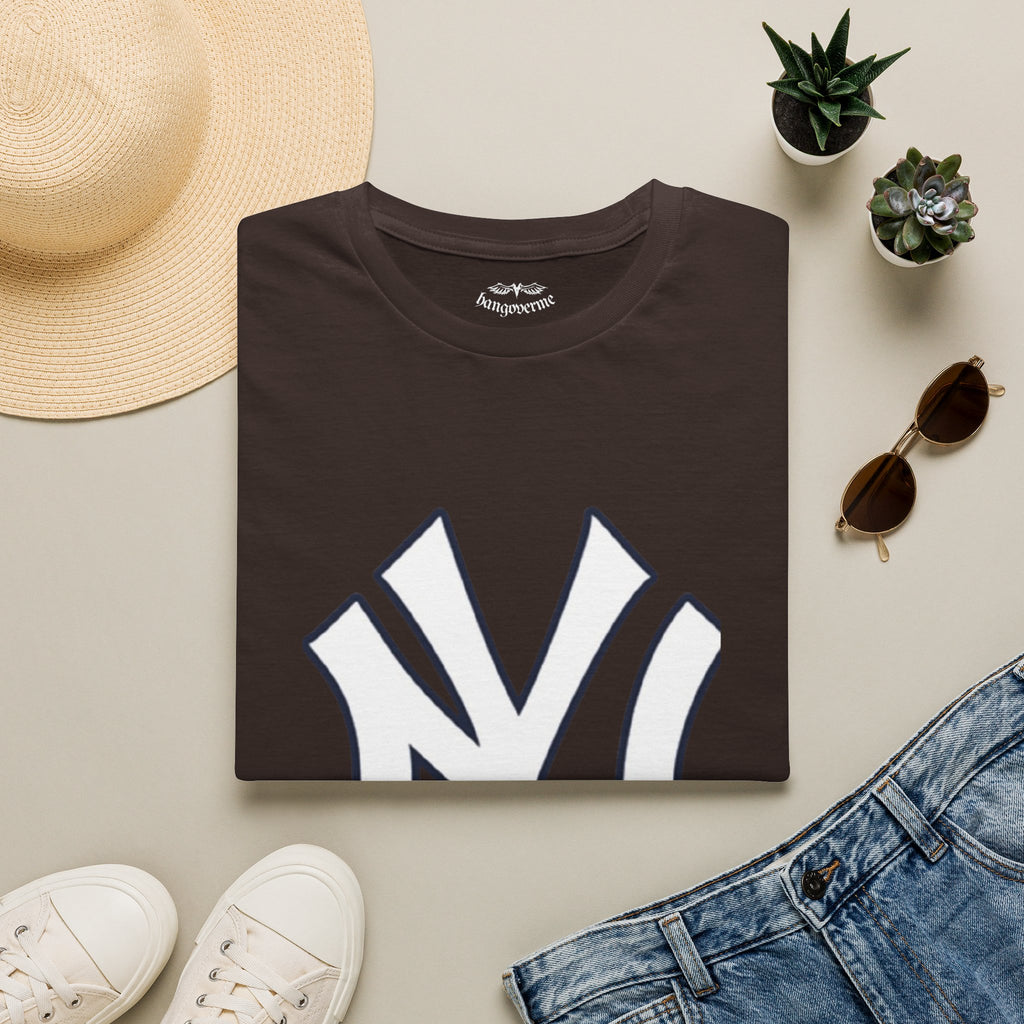 NY Logo T-Shirt — Bold Vintage Sports Tee