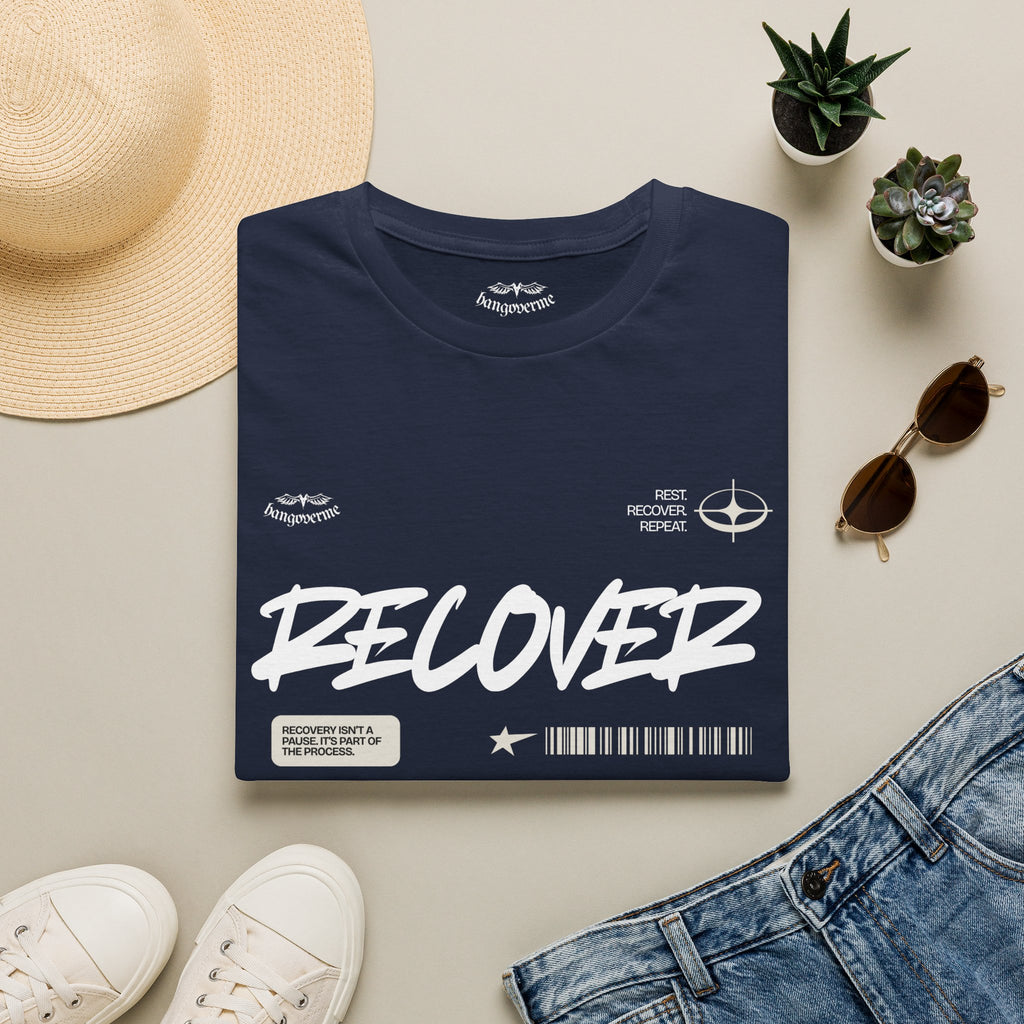 Recover Graphic T-Shirt — Bold Streetwear Healing Tee