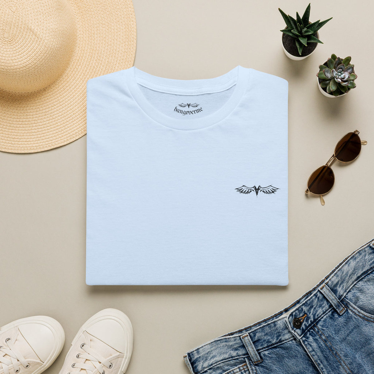 Minimal T-Shirt — Small Chest Logo Casual T-Shirt