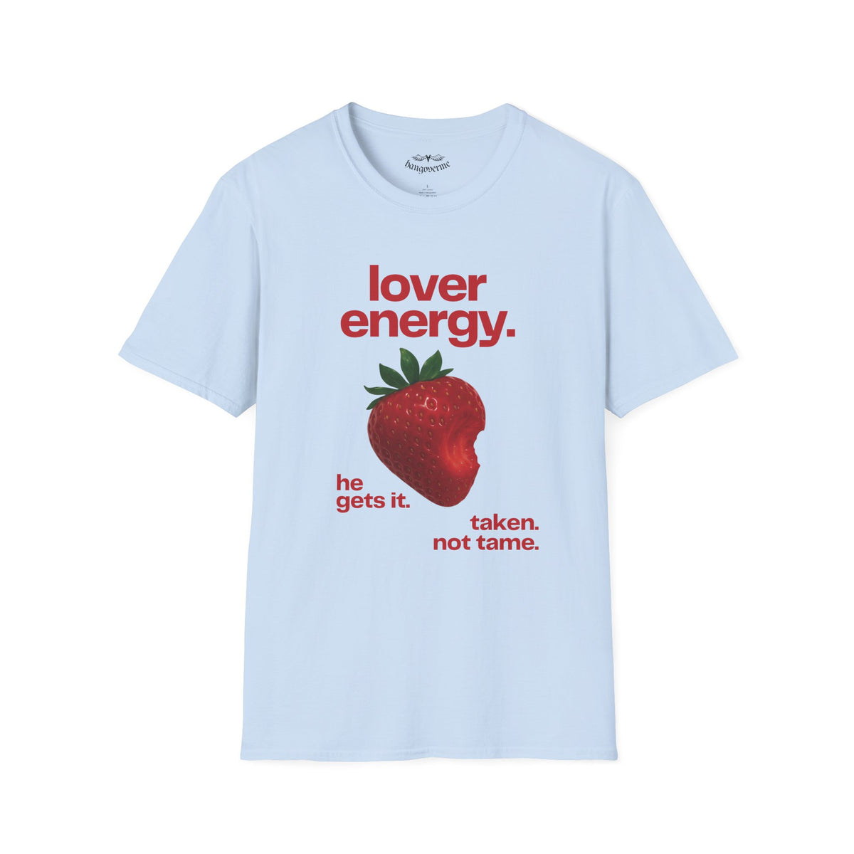 Lover Energy T‑Shirt — Strawberry