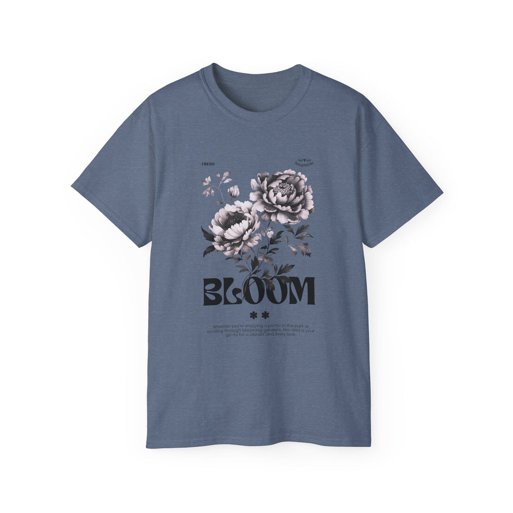 Bloom Floral Tee — Vintage Peony Graphic T-Shirt