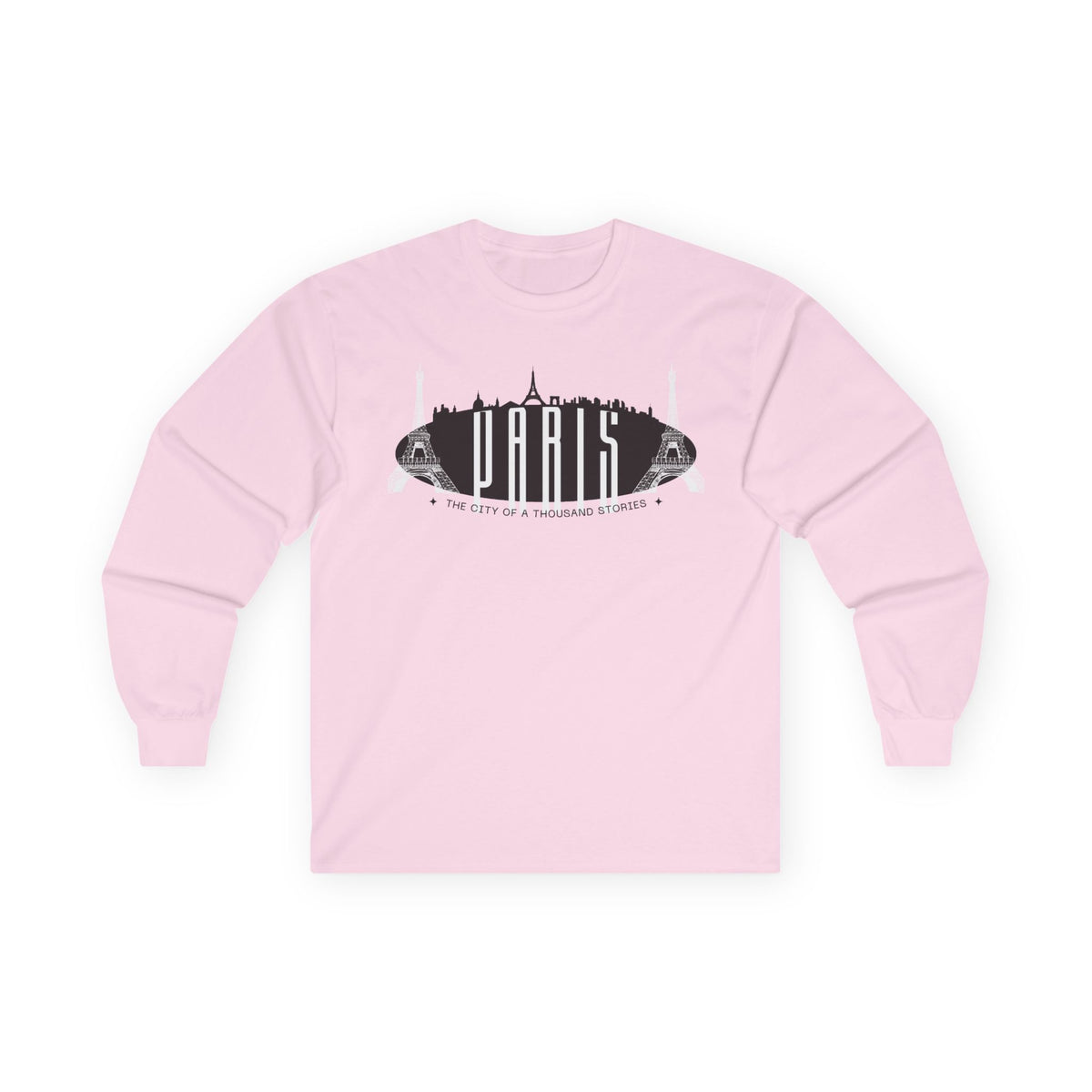 Paris Long Sleeve T-Shirt — "The City of a Thousand Stories"