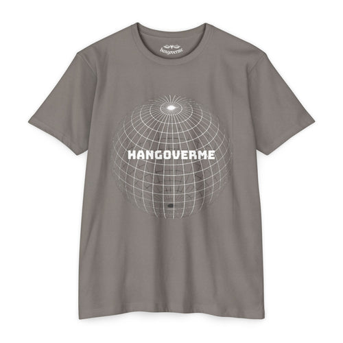 Hangoverme Graphic T-Shirt — Vintage Disco Globe Design